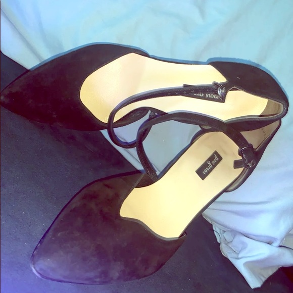 Paul Green Shoes - PAUL GREEN~~~ BLACK SUEDE HEELS